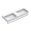 Catalano New Premium Umywalka nablatowa lub wisząca podw&oacute;jna 120x47 cm biała 112VPUPD00/0221220001