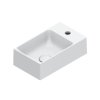 Catalano Premium Umywalka wisząca lub meblowa 40x23 cm z otworem na baterię biały połysk 14023VEFC00/0220411001