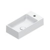Catalano Premium Umywalka wisząca lub meblowa 50x25 cm z otworem na baterię biały mat 15025VEFCBM/0220521021