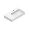 Catalano Premium Umywalka wisząca meblowa nablatowa 80x47 cm z otworem na baterię prawa biały połysk 180DVPNFC00/0220831001