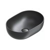 Catalano Sfera Umywalka nablatowa 50x35 cm czarny mat 0522500022