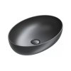 Catalano Sfera Umywalka nablatowa 60x42 cm czarny mat 0522600022