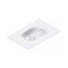 Catalano Sfera Umywalka wisząca lub meblowa 60x50 cm z otworem na baterię biała 0520611001