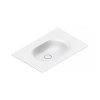 Catalano Sfera Umywalka wisząca lub meblowa 60x50 cm z otworem na baterię biały mat 0520611021