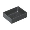 Catalano Verso Umywalka nablatowa 45x35 cm czarna satynowa 14535ZENS/0222450022