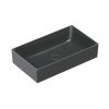 Catalano Verso Umywalka nablatowa 60x35 cm czarna satynowa 16035ZENS/0222600022