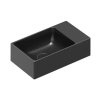 Catalano Verso Umywalka wisząca lub meblowa 40x23 cm czarna satynowa 14023VENS/0220410022