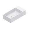 Catalano Verso Umywalka wisząca lub nablatowa 50x25 cm mała biały mat Cataglaze 15025VEBM/0220520021