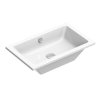 Catalano New Zero Umywalka podblatowa lub wpuszczana w blat 60x37 cm biała 16037ZE00/0124610001