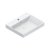 Catalano Zero Umywalka wisząca lub meblowa 60x50 cm z otworem na baterię biała 160ZPFC00/0120601001