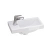 Cersanit Como Umywalka meblowa 40x22 cm biała K32-001-BOX