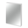 Cersanit Moduo Szafka boczna wisząca 59,5x14,4x80 cm z lustrem, biała S929-018