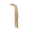 Corsan Basti Panel prysznicowy drewno bambusowe naturalne/chrom B002MCH