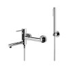 Corsan Lugo Bateria wannowa natynkowa chrom CMZ7541CH
