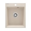 Deante Corio Zlewozmywak granitowy jednokomorowy 40x50 cm beż mat ZRC_5103