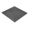 Deante Correo Brodzik kwadratowy 80x80 cm antracyt metalik KQR_T42B