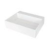 Deante Correo Umywalka nablatowa 50x40 cm alabaster CQR_AU5M