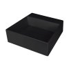 Deante Correo Umywalka nablatowa 40x40 cm czarny mat CQR_NU4M
