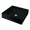 Deante Correo Umywalka nablatowa 40x40 cm czarny mat CQR_NU4S