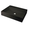 Deante Correo Umywalka nablatowa 50x40 cm czarny mat CQR_NU5S