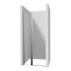 Deante Kerria Plus Drzwi prysznicowe uchylne 200x80 cm chrom KTSU042P