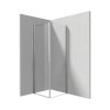 Deante Kerria Plus Kabina kwadratowa 80x80x200 cm drzwi wahadłowe KKN0W08S08