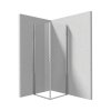 Deante Kerria Plus Kabina kwadratowa 80x80x200 cm drzwi wahadłowe KKN0W08W08