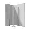 Deante Kerria Plus Kabina kwadratowa 90x90x200 cm drzwi wahadłowe KKN0W09W09