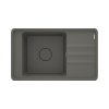 Deante Momi Zlewozmywak granitowy jednokomorowy 82x50 cm antracyt metalik ZKM_T11B