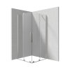 Deante Prizma Kabina kwadratowa 90x90x195 cm drzwi przesuwne KPN0P09P09