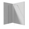 Deante Prizma Kabina prysznicowa walk-in 80x195 cm profile stal szczotkowana szkło transparentne KTJ_F38P