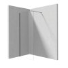 Deante Prizma Kabina prysznicowa walk-in 80x195 cm profile titanium szkło transparentne KTJ_D38P