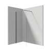 Deante Prizma Kabina walk-in 120x195 cm profile czarny mat szkło przejrzyste KTJ_N32P