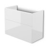 Deante Prizma Szafka umywalkowa 80x60x38,5 cm bez blatu biały połysk STU_6U81