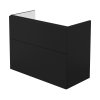 Deante Prizma Szafka umywalkowa 80x60x38,5 cm bez blatu czarny mat mat STU_NU81