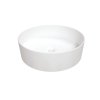 Deante Round Umywalka nablatowa 40 cm biała CGR_6U4S