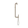 Deante Silia Zestaw prysznicowy natynkowy z deszczownicą brąz szczotkowany NQS_C4XM