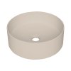 Deante Silia Umywalka nablatowa 36 cm beż CQS_5U4S