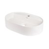 Deante Silia Umywalka nablatowa 55x35 cm alabaster CQS_AU6B