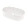Deante Silia Umywalka nablatowa 55x35 cm alabaster CQS_AU6S