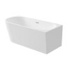 Deante Silia Wanna wolnostojąca narożna 150x75 cm prawa biała KDS_015P