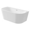 Deante Silia Wanna wolnostojąca przyścienna 169,5x75 cm biała KDS_017W