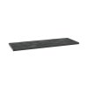 Defra Como/Fonte/Mo-Re F130 Blat do szafki łazienkowej 130,6x45,7 cm black velvet 001-F-13024