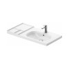 Duravit Aurena Umywalka meblowa 100,5x50,5 cm prawa biała z powłoką HygieneGlaze Plus 239010AA00