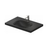 Duravit Aurena Umywalka meblowa 80x50 cm czarny mat z powłoką HygieneGlaze Plus 238780AF00