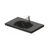 Duravit Aurena Umywalka meblowa 80x50 cm czarna z powłoką HygieneGlaze Plus 238780AB00
