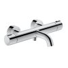 Duravit C.1 Bateria wannowa termostatyczna natynkowa chrom C15220000010