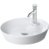 Duravit Cape Cod Umywalka nablatowa 48 cm z otworem na baterię bez przelewu z powłoką Wondergliss biała 23284800001 