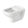 Duravit D-Code Toaleta WC Rimless bez kołnierza biała z powłoką HygieneGlaze 25700920002