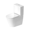 Duravit D-Neo Toaleta WC stojąca 65x37 cm bez kołnierza kompaktowa biała z powłoką 2002092000